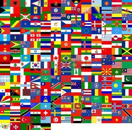 Banderas con nombre de paises Banderas con nombre de paises
